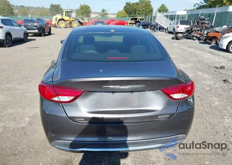 2015 Chrysler 200 Limited from USA, damaged, VIN 1C3CCCAB0FN684599